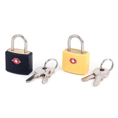 China Main Hot Sale Apartment Travel Luggage Padlock TSA Lock TSA-385 Small Apartment Door Brass Hardware NC 38*25*14MM; ZHE Family CJSJ for sale