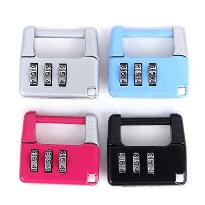 China CH-14B Combination Lock Mini Combination Lock Rod Box Panel Travel Luggage Rod Suitcase Combination Lock Code Lock for sale