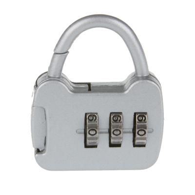 China CH-13B Sports Outdoor Lock 3 Digit Combination Mini Luggage Lock 43.5*35*8.5mm for sale