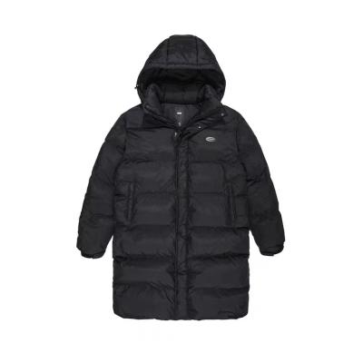 China 2021 Viable Custom Size Super Warm Knee Length Plus Down Long Quilted Coat Stripper Jacket for sale