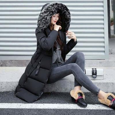 China Custom waterproof fur collar sweatshirt hooded jacket&winter jacket down jacket for winter for sale