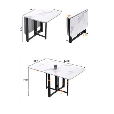 China Extendable Factory Cheap Price Modern High Quality Natural Stone Square Coffee Tables Marble Expansion Table for sale