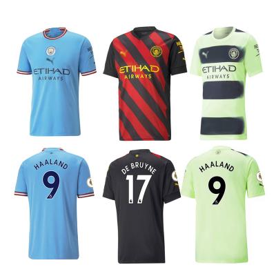 China Shirts & Home cityclub tops M jersey (customizable) season soccer football wear jerseys player version jersey 22/23 away third new for sale