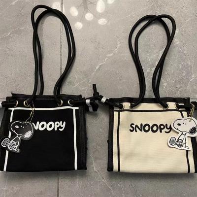 China New Hot Selling Cartoon Kids Canvas Bag Simplicity Fashion Handbag Puppy Pendant Children's Bags for sale