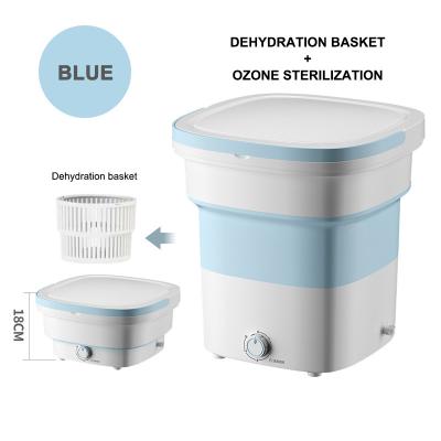 China Single Hotel Tub Home Baby Clothes Underwear Washing Machine With Plastic Bucket for sale