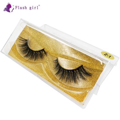 China Best Selling Reusable Lashes Strip Soft Wholesale 1 Pairs Z-1 Handmade Natural Full Lashes for sale