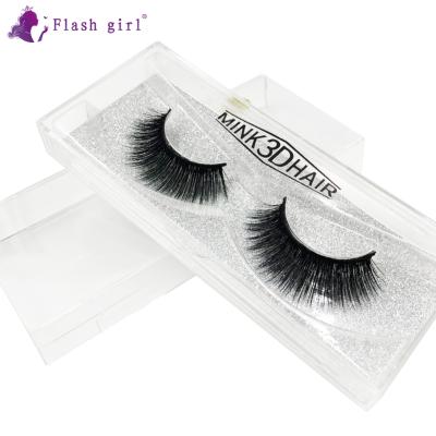 China Wholesale Natural Curl Lashes High Quality Seller 1 Pair 5D False Mink Eyelashes Private Label 5D-W41 for sale