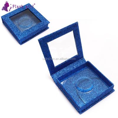 China Used Customize 21 Color Square 3D Mink Eyelashes Packaging Box For Private Label for sale