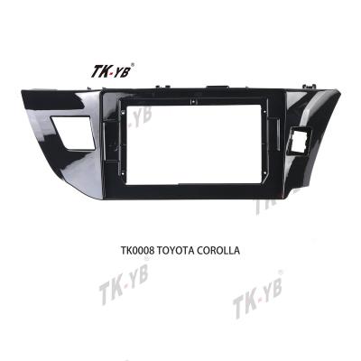 China Brief & Car Radio Single Frame TK Color Car Player Android Panel For TOYOTA COROLLA 2013 9inch for sale