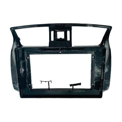 China Brief & Simple color TK-YB 10.1 inch car navigation frame of Nissan Sylphy 2012 interior accessories radio frame for sale