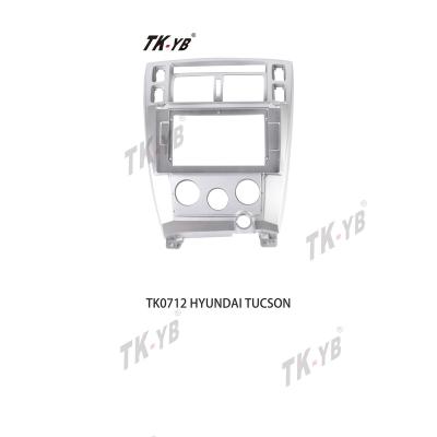 China Brief & Single color TK frame other accessories car dvd frame car radio interior screens for HYUNDAI 2006-2013 TUCSON 10.1 inch for sale