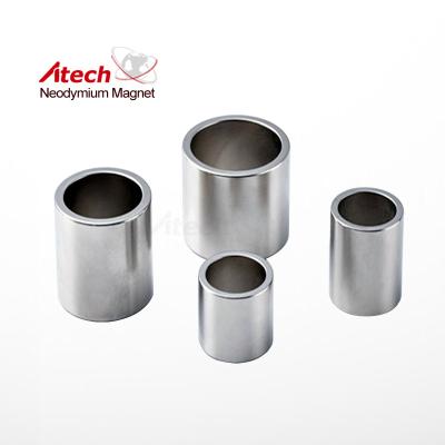 China Industrial Magnet N42 Custom N48 N52 Ring Magnet Neodymium Tube Magnet Super Strong for sale