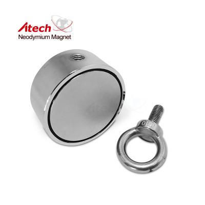 China Industrial Magnet Cup Magnet 2kg Pull Force Neodymium Fishing Magnet for sale