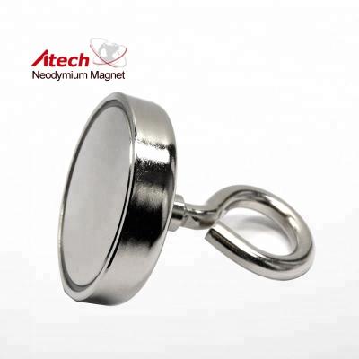 China Heavy Duty Industrial Magnet 25Lb 50Lb 100Lb 200Lb 500Lb Neodymium Magnetic Hook for sale