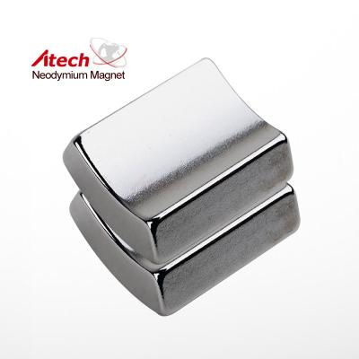 China Industrial Magnet High Level Neodymium Magnet Arc For Motor-Generator Magnetic Parts for sale