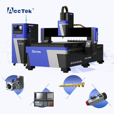 China Woodworking tools 8 pcs cnc router 3d wood carving machine atc cnc router woodworking machine acctek 1325 for sale