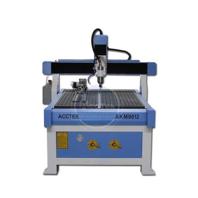 China Building material shops high speed cnc wood router 9012 desktop cnc milling machine 3d working cnc wood router for sale