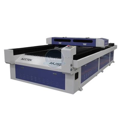 China Laser CUTTING Acctek New Design AKJ1325 CO2 Laser Cutter Courts Acrylic CNC Laser Engraving Machine for sale