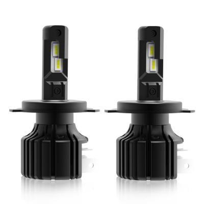 China Latest Design Aluminum Led Headlight Bulb Dual Color 25w 6000k Car H1 H7 H8 H11 H13 H16 H4 Led Headlight Bulb for sale