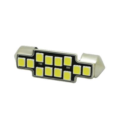 China error free canbus led c5w 36mm 12smd 2835 led 300lm festoon led 10-60v led car light highlander for sale