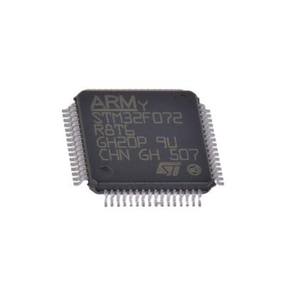 China NEW AND ORIGINAL Microcontrollers MCU STM32F072R8T6 QFP64 64KB standard IC IC IC IC CHIP for sale