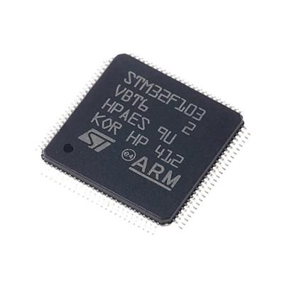 China MCU IC Chip 32Bit Stm32F1 Standard ARM M3 RISC 128Kb Lqfp Flash Stm32F103 STM32F103VBT6 for sale