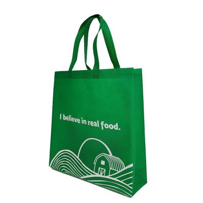 China Eco-Friendly Professionally Manufactured Custom Shopping Paper Bag With Logo Horizontal Nonwoven Tote Bag for sale