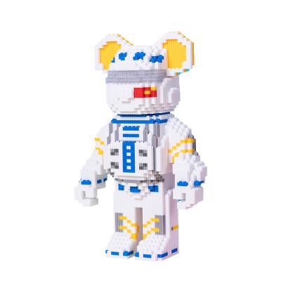 China Toy Diamond Micro Bricks Figure Small Bearbrick Mini Building Blocks Toys For Children's Educational Toy for sale