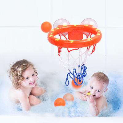 China ABS Plastic Children's Bathroom Basketball Toys Kids Fingertip Basketball Educational Toy Set Parent-child Interactive Toys for sale