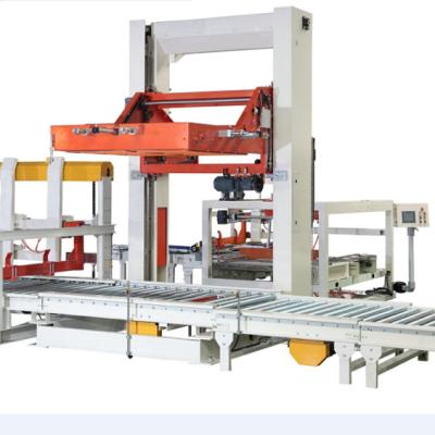 China Automatic Food Carton Gantry Palletizer Machine , Low Level Gantry Type Palletizer Machine for sale