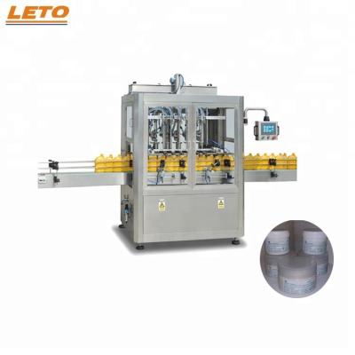 China Chemical Automatic Bottle Cosmetic Cream Filling Machine , 6 Heads Filling Machine for sale