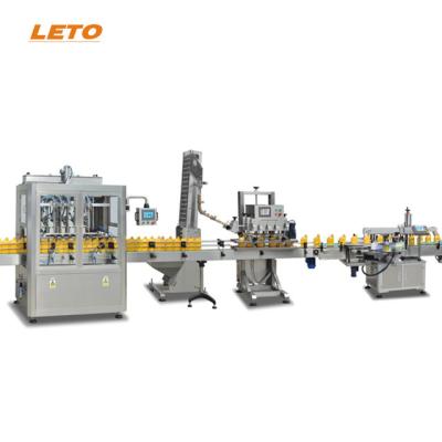 China Food Automatic Olive Oil Filling Line, Palm Oil Sunflower Oil Filling Machine Factory for sale