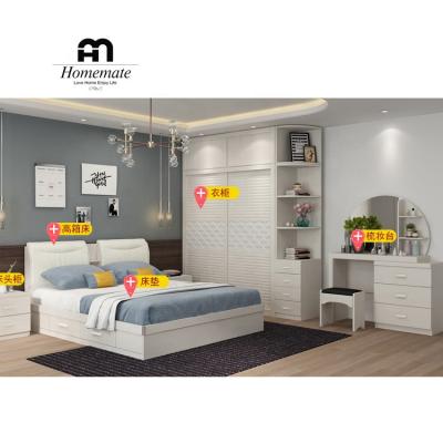 China Luxury Grand Storage Master Bedroom Furniture Set for sale