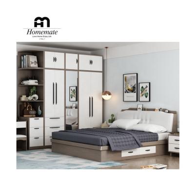 China Luxury Modern Storage Dubai Hotel Furniture New King Bedroom Sets for sale