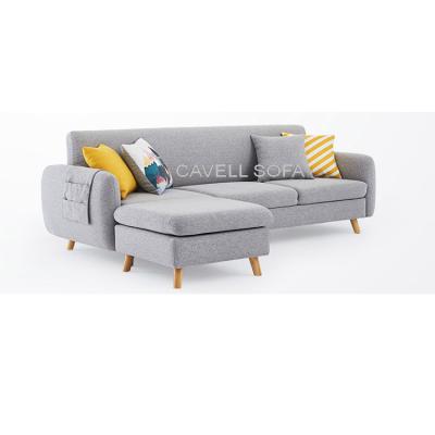 China Removable Cover OEM ODM Factory Style Home Hotel Villa Furniture Modern Couch Living Room Sofa for sale