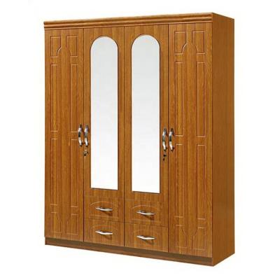 China Modern Wooden PANEL Wardrobe Bedroom Furniture Wardrobes Wardrobes With Swing Doors for sale