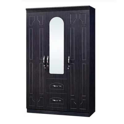 China Latest PANEL Vintage Design Wardrobes PVC Bedroom Furniture Wardrobe for sale