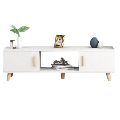 China Storaged Home TV Wall Units Living Room Furniture MDF Nordic Style TV Stand for sale