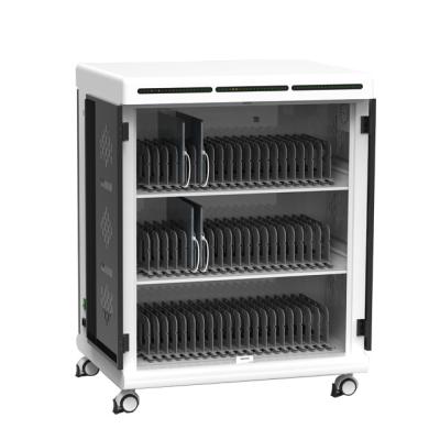 China Carbon Steel / Fire Retardant ABS High End Shelves Charging Cabinet In Office / School Rooms With High Quality Charging Cart for sale