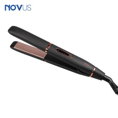 China Straightening Machine Tool Customized Hair Straightener Hair Care Styling Appliances Ceramic Coating Flat Iron for sale