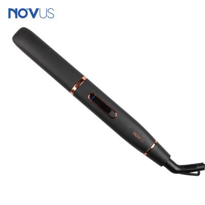 China Permanent Brazilian Iron Hair Straightener Hair Curler Straightening Ceramic Flat Irons Straightner And Curler for sale