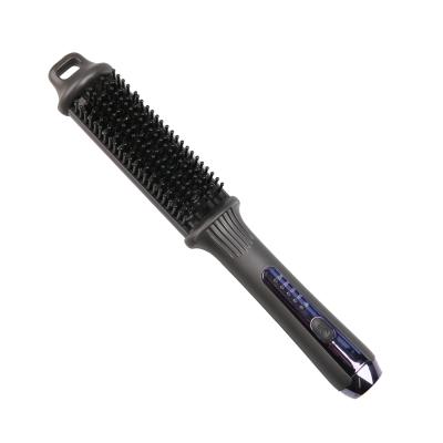 Κίνα Electric Hot Comb Electric Brush Hair Straightener Tourmaline Paddle Hair Straightener Comb προς πώληση