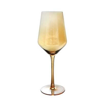 China MARVEL modern crystal plated white wine glass for bar wine glass wine goblet glass for sale