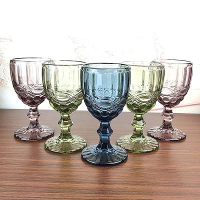 China Wholesale Wedding Glass Wine Cup Wine Glass Goblet for sale