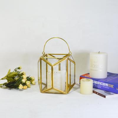 China Home/Garden ASK Metal Frame Hurricane Lamp High Quality Hanging Glass Sconce for sale