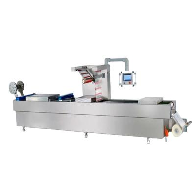 China Food Thermoforming Machine Automatic Stretch Film Vacuum Packing Vacuum Sealer Machine For Seafood for sale