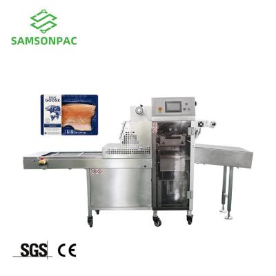 China Multifunctional Food Vacuum Skin Packing Machine Processing Fish Skin Pack Machine for sale