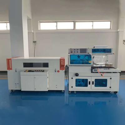 China Food L Automatic Thermal Bar Shrink Wrapping Machine Shrink Wrapping Machine Heat Shrink Machine for Boxes, Bottles and Goods for sale