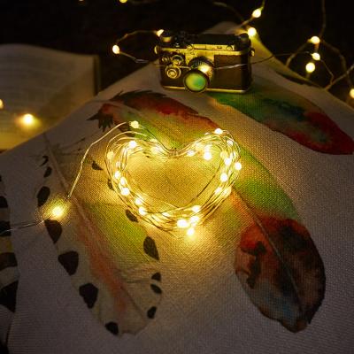 China Usb String Light Drop Shipping CE ROHS Certificated IP44 Waterproof Decoration 10m 100leds LED Copper String Light for sale