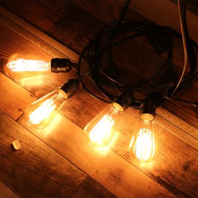 China Multiple Connection IP65 14.4m High Quality Waterproof Christmas Decoration Outdoor Festoon LED String Light for sale